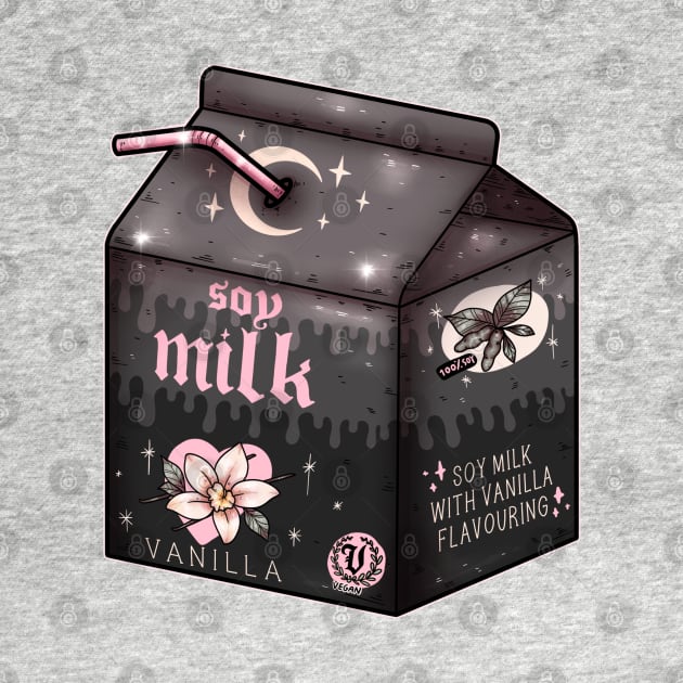 Goth Soy Milk by chiaraLBart